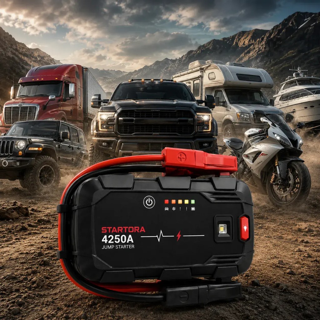 Startora™ 4250A — реална мощност за запалване на двигателя